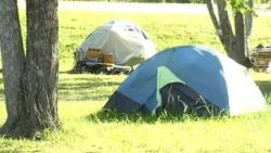 People living in tents off U.S. 70 push back after being told to leave: 'We're human beings'