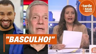 Mocking him? Sonia Abrão discusses the controversy between 'Fantástico' reporter and Gil do Vigor