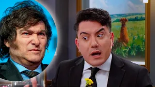 Iván Ramírez’s wild Javier Milei impression that had Juana in stitches