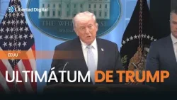 Trump avisa a Irán: "Puede ser derrotado en una sola noche"