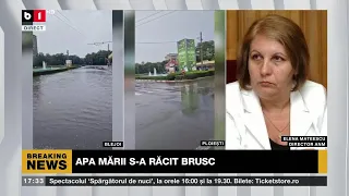 Elena Mateescu, directorul ANM prezintă prognoza pentru următorea perioadă