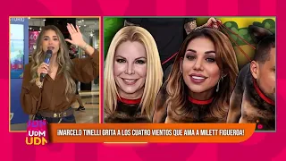 Un Día en el Mall - AGO 14 - MARCELO TINELLI GRITA QUE AMA A MILETT FIGUEROA | Willax