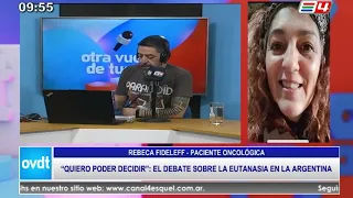 “¿Por qué no puedo pedir irme en paz?”: la campaña de Rebeca Fideleff por la Eutanasia legal