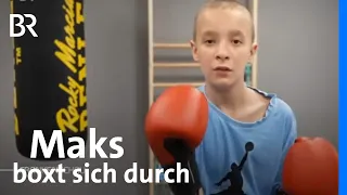 Blind nach Gehirntumor: Maks boxt sich durch - jetzt schon in der 5. Klasse | Frankenschau | BR