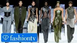 HU BING SELECTS: Architectural Armor & Metallic Gauze for S/S 27 | London Fashion Week