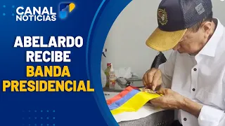 Abelardo de la Espriella receives national symbols | Canal 1 News