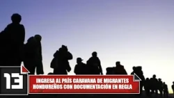 Caravan of Honduran migrants enters the country with legal documentation