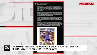 Calgary Stampede community mourns death of Legendary chuckwagon driver, Tom Glass