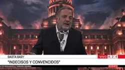 ? "INDECISOS Y CONVENCIDOS": EL EDITORIAL DE BABY ETCHECOPAR
