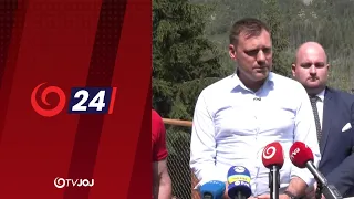 Tlačová beseda ministra Tarabu k otvoreniu turistického chodníka (29.7.2026)