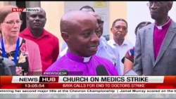 Mombasa Diocese Bishop Alphonse Baya calls for an end to the doctor's strike