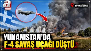Greek F-4 Fighter Jet Crashes! | A Haber