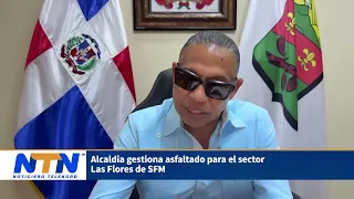 Mayor's office manages paving for the Las Flores sector of SFM