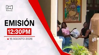 Noticias RCN Broadcast 12:30 p.m. / Saturday, August 15, 2026