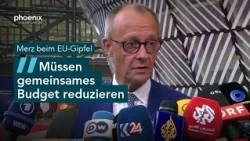 Bundeskanzler Friedrich Merz beim EU-Gipfel über den gemeinsamen Haushalt | 15.10.26