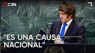 MALVINAS Y CRÍTICA A LA ONU: el discurso de JAVIER MILEI