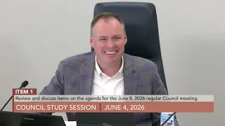Council Study Session - 6/4/2026