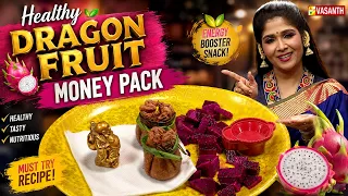 Healthy Dragon Fruit Money Pack | Dragon Fruit Recipe | Kitchen Killadigal | Vasanth TV
