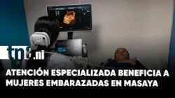 Embarazadas reciben tamizajes del primer trimestre en Masaya