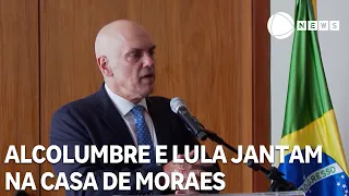 Lula and Alcolumbre have dinner at Alexandre de Moraes' home