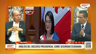 Political scientist Ismael Iglesias supports Keiko Fujimori's measures and demands results on sec...