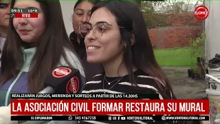 FORMAR Civil Association restores its mural-ELONCE-08/29/2026