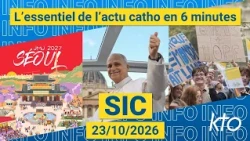 #LéonXIV #LettreAuxJeunes #Séoul2027  || #SIC du 23 octobre 2026