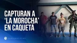 Caquetá: 'La Morocha' captured and five recruited minors rescued