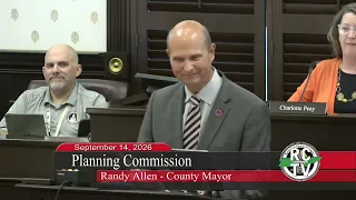 Planning Commission Committee - September 14, 2026