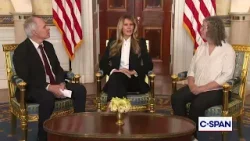 First Lady Melania Trump Meets with Former Hamas Hostages