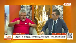 Trujillo: Moche candidate questions lack of action on river pollution