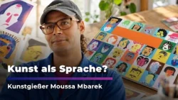 Art as a Language? I Art Caster Moussa Mbarek Talks About Faces, Stories, and Encounters