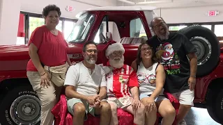 Christmas in July event draws crowds to the Florida State Fairgrounds