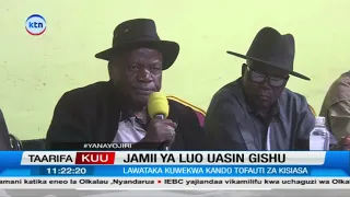 Wazee wa Dholuo lajipanga kutoka Uasin Gishu wajitayarisha kugombea nyadhfa kadhaa 2027