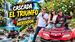 🌿💦 WE DISCOVERED THE EL TRIUNFO WATERFALL DURING OUR PICNIC! 🇭🇳🚙