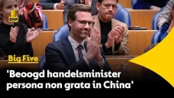 Mogelijk probleem voor nieuwe minister: mag China niet in