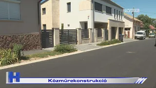 Közműrekonstrukció – ZTV Híradó 2026-08-14