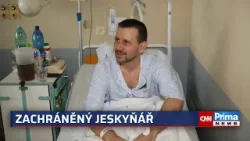 „Cítil jsem kosti, jak jedou o sebe.“ Václav popsal zranění v jeskyni i dramatickou záchranu