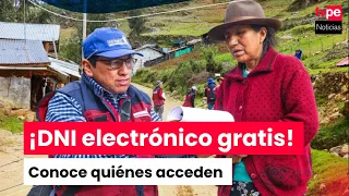 Reniec promotes free access to electronic ID cards for vulnerable populations