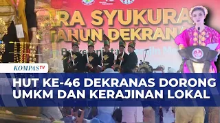 Dekranas 46th Anniversary in Makassar Becomes a Momentum to Strengthen MSMEs and Local Creative I...