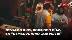 Osvaldo Ríos, Robinson Díaz, Messiah y Noriel en “Dembow, wao que movie”