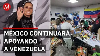 Sheinbaum guarantees that Mexico will continue to support Venezuela following the earthquakes