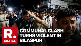 BREAKING: Clash In Bilaspur Turns Violent As Stone-Pelting Injures Several | Chhattisgarh