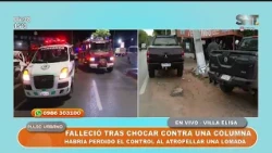 Traffic accident in Villa Elisa
