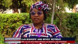 Г-жа Дажур описывает ретрит как необходимый и стратегический шаг для церковных лидеров. Г-жа Дажур описывает ретрит как необходимый и стратегический шаг для церковных лидеров.