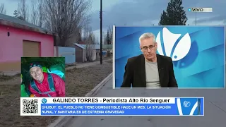 EXTREME CONCERN IN ALTO RÍO SENGUER, CHUBUT
