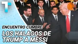 “Mejor que Pelé” e incomodidad: las perlitas de Trump con Messi y el impensado guiño a un cordobés