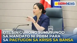 DTI, ipinaliwanag ang kanilang trabaho sa gitna ng krisis sa bansa DTI, ipinaliwanag ang kanilang trabaho sa gitna ng krisis sa bansa