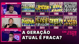 WHICH IS THE BEST BRAZILIAN WORLD CUP SQUAD ON PAPER? | RATED ZERO TO TEN