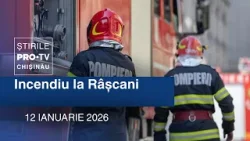 Știrile PRO TV (13:00) | INCENDIU LA RÂȘCANI | Moldova 